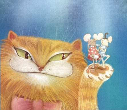 Digitale Charakterillustration der Figuren Wilde Hilde und flotte Lotte aus einem Buchprojekt, gezeichnet von Anna Haag 